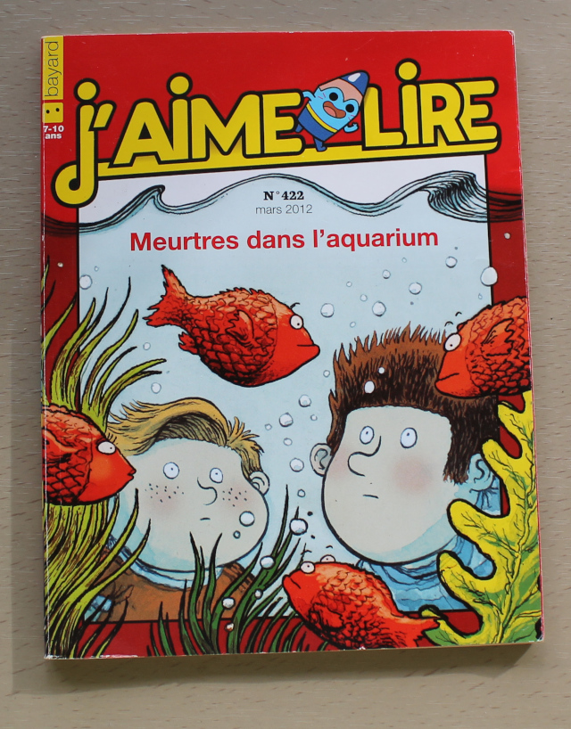 Couverture de J'aime Lire Mars 2012