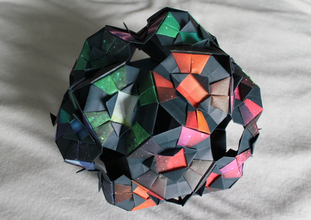kusudama origami fini