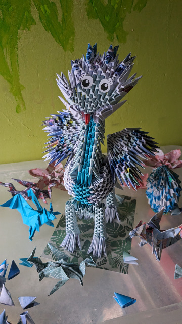 Zym en origami 3D