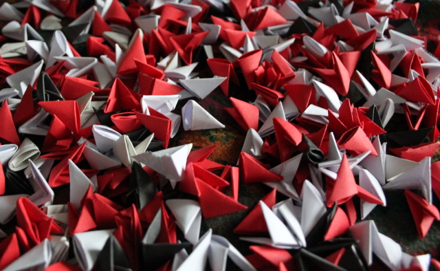 Dragon et Pokeball en origami 3D