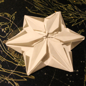 flocon en origami