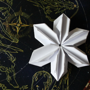 flocon en origami