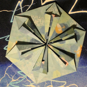 flocon en origami