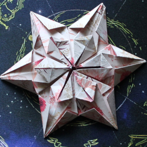 flocon en origami