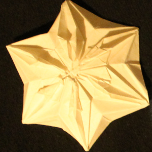 flocon en origami