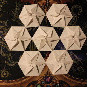 flocon en origami